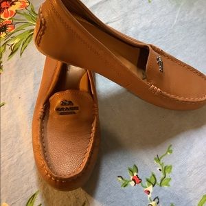 Coach Loafers sz 6 Tan